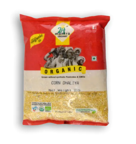 24 MANTRA ORGANIC Corn Daliya 2 LBS